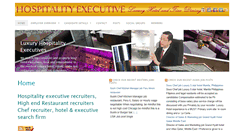 Desktop Screenshot of hospitalityexecutive.com